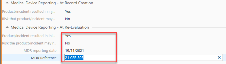 Medical Device Reporting (MDR) Using SimplerQMS